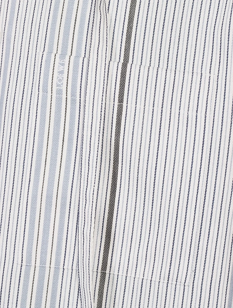Wool And Cotton Jacquard Hooded Shirt