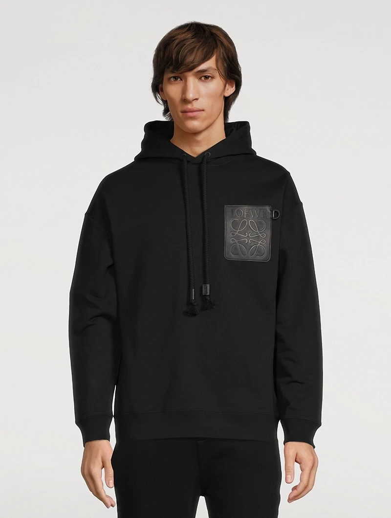 Anagram Patch Pocket Hoodie
