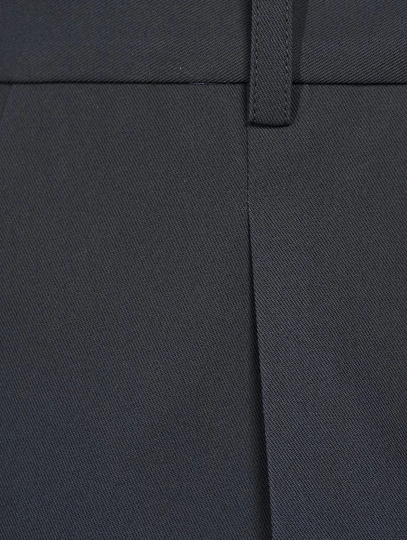 Tapered Cotton Chino Pants