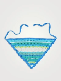 Cotton Crochet Bandana