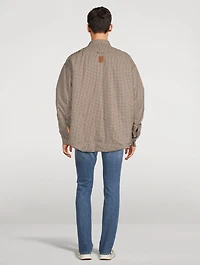 Tattersall And Fleece Reversible Jacket