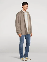 Tattersall And Fleece Reversible Jacket