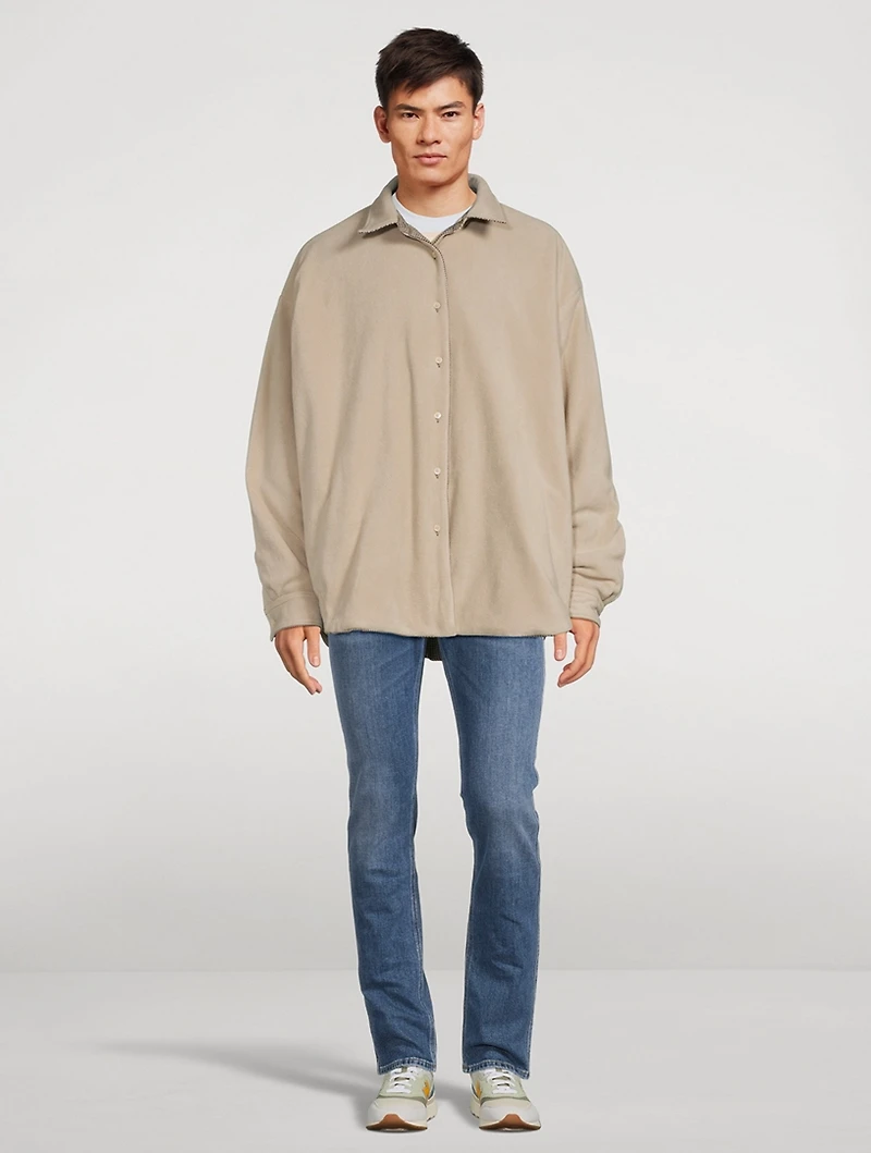 Tattersall And Fleece Reversible Jacket
