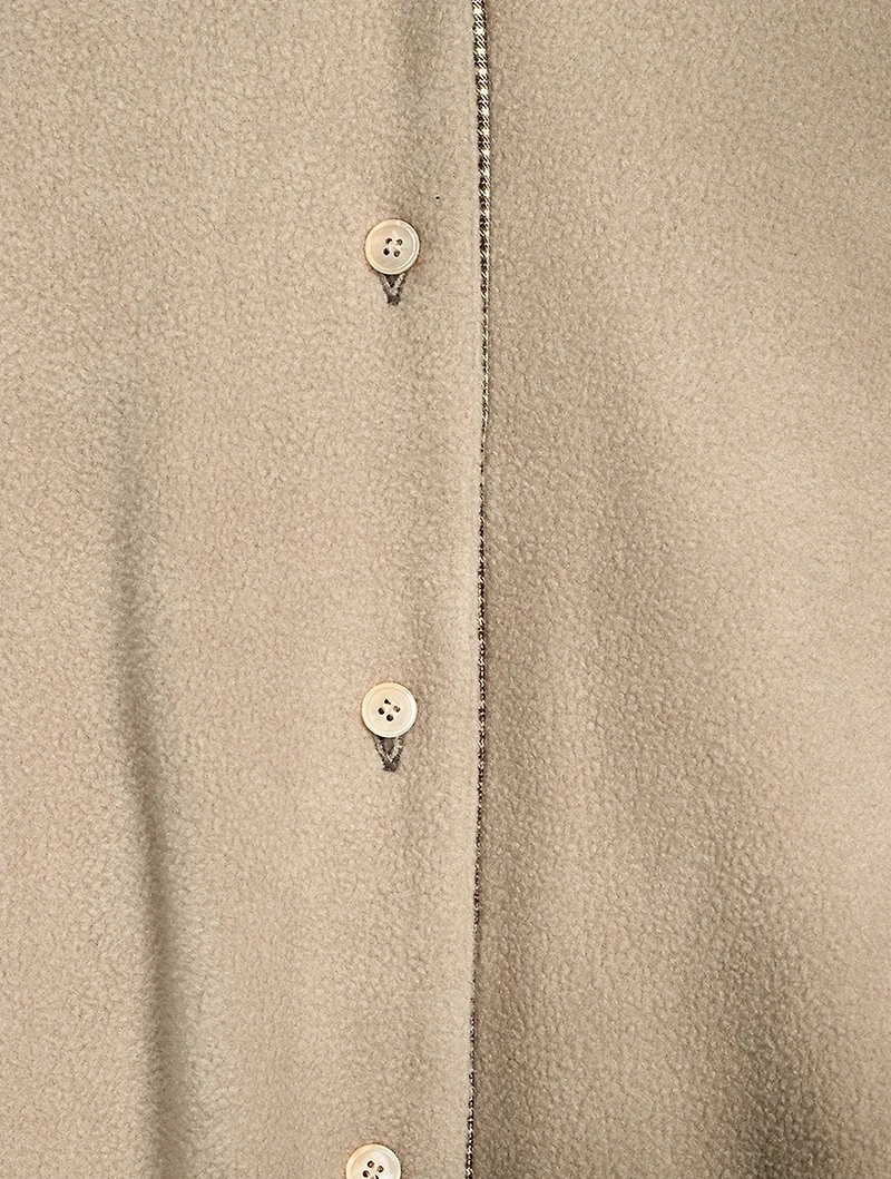 Tattersall And Fleece Reversible Jacket