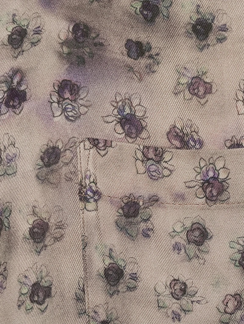 Short-Sleeve Shirt Daisy Print