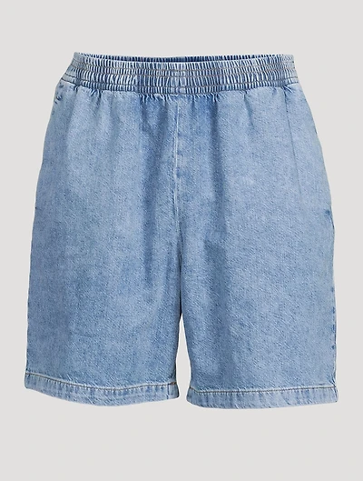 Soft Denim Shorts