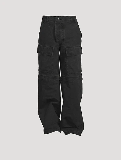 Convertible Straight-Leg Pants