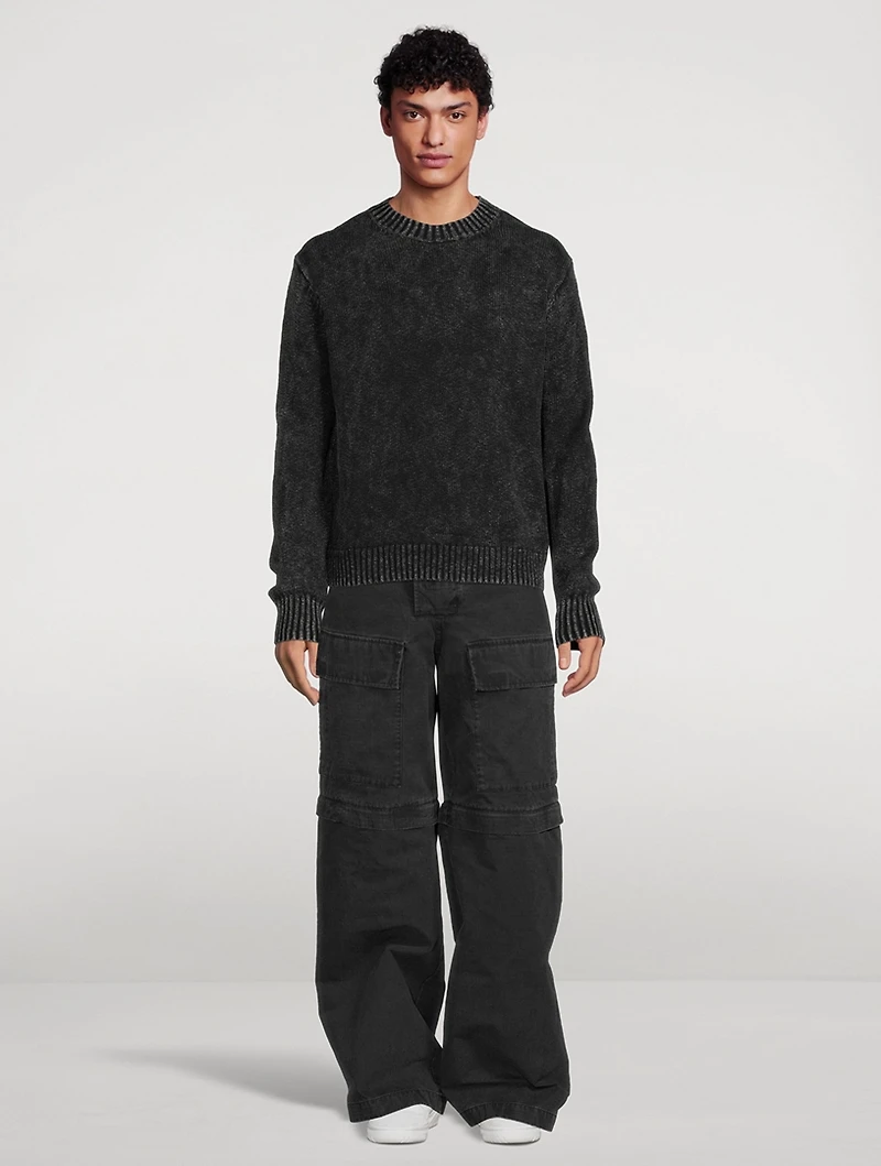 Convertible Straight-Leg Pants