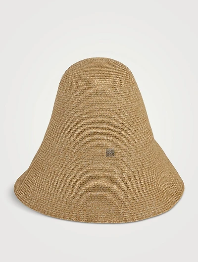 Straw Cloche Hat