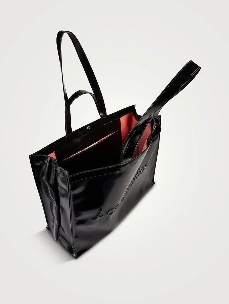 Logo Shoulder Tote Bag