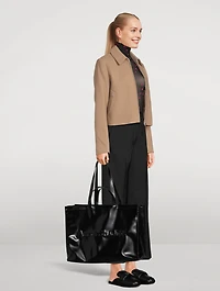 Logo Shoulder Tote Bag