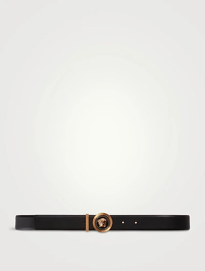 Medusa Biggie Leather Belt