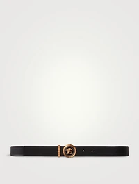Medusa Biggie Leather Belt