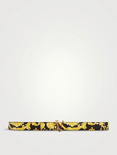 Virtus Barocco Leather Belt