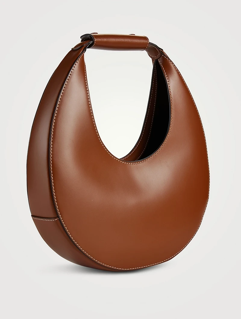 Moon Leather Tote Bag