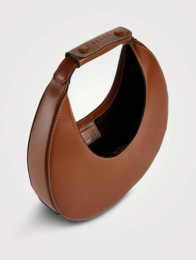 Moon Leather Tote Bag