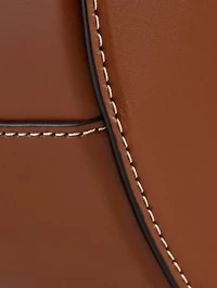 Moon Leather Tote Bag