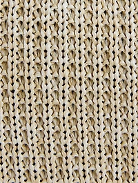 Mini Moon Raffia Circle Bag
