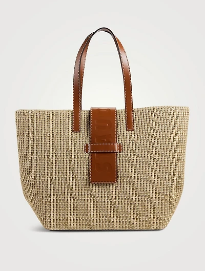 Mercato Raffia Tote Bag