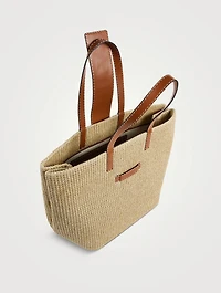 Mercato Raffia Tote Bag