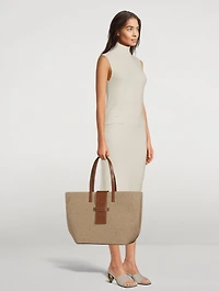 Mercato Raffia Tote Bag
