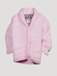Kids Wool Ski Cardigan