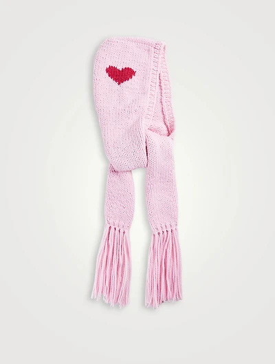 Wool Hooded Scarf