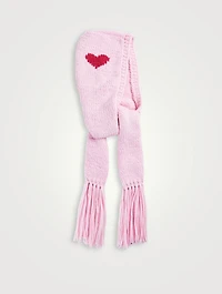 Wool Hooded Scarf