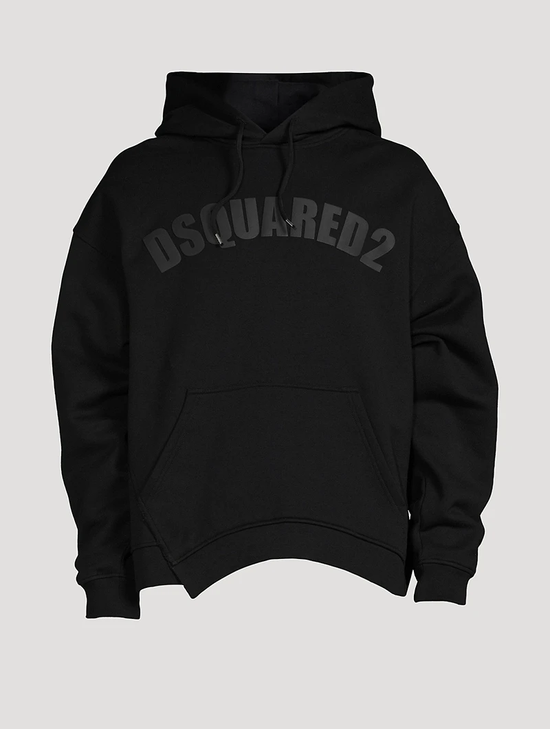 Cotton Logo Oversized Hoodie