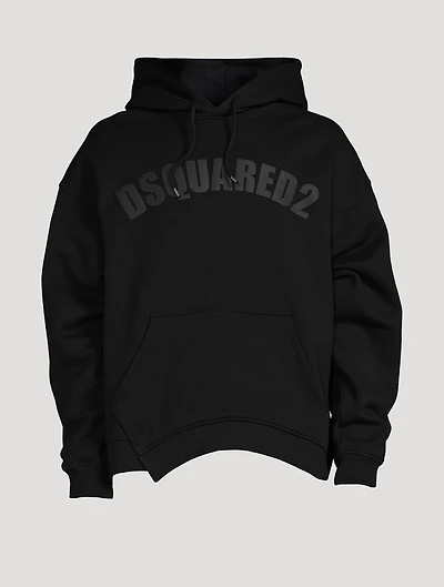 Cotton Logo Oversized Hoodie