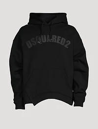 Cotton Logo Oversized Hoodie