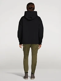 Cotton Logo Oversized Hoodie