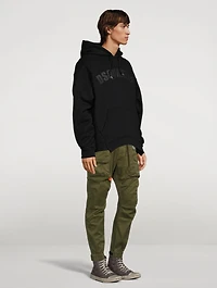 Cotton Logo Oversized Hoodie