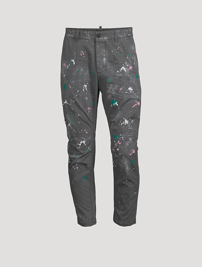 Pinky Splash Chino Pants