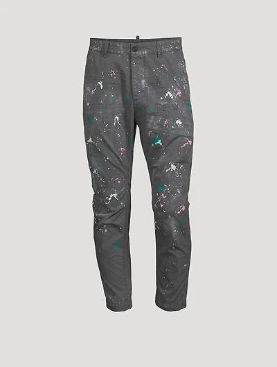 Pinky Splash Chino Pants