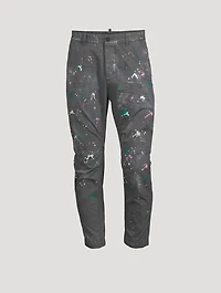 Pinky Splash Chino Pants