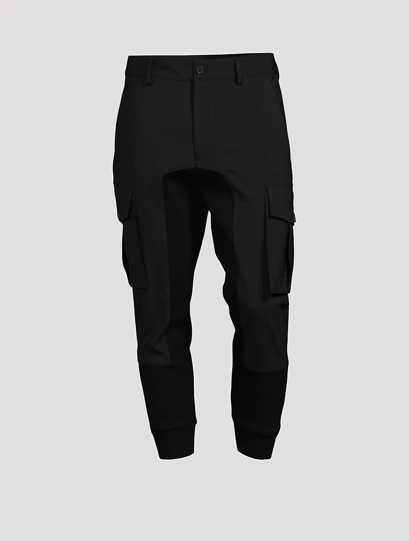 Tropical Weight Stretch Worsted Wool Pants