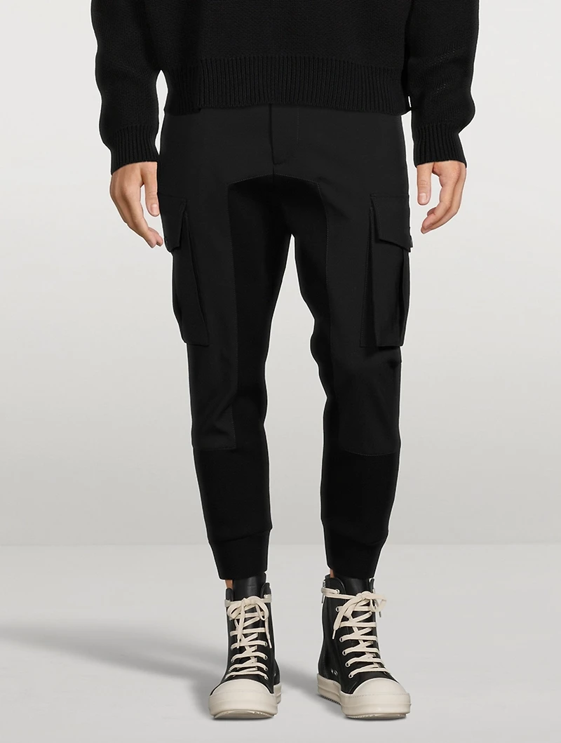 Tropical Weight Stretch Worsted Wool Pants