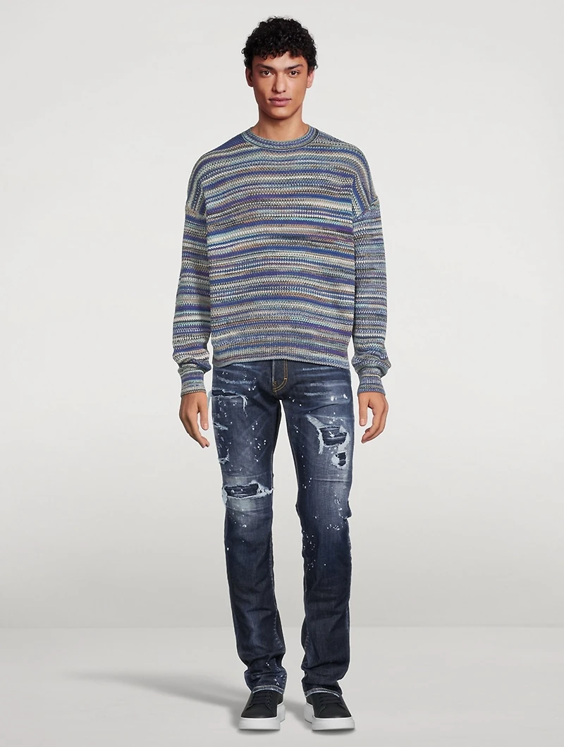 Cotton Crewneck Sweater