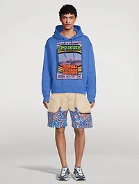 Canvas And Floral Shorts