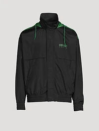 Windbreaker Jacket With Hood