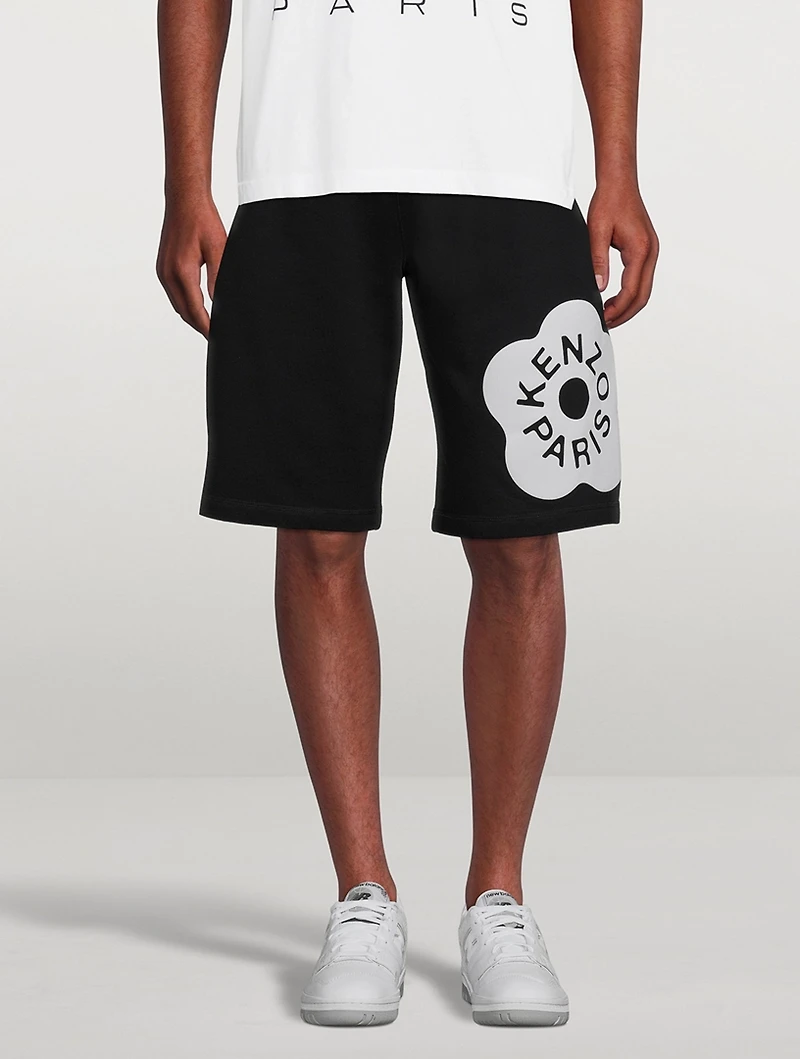 Boke Flower Cotton Sweat Shorts
