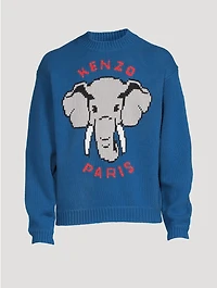 Elephant Wool-Blend Sweater