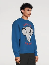Elephant Wool-Blend Sweater