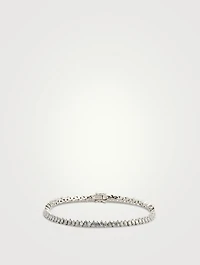18K White Gold Diamond Tennis Bracelet