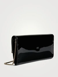 Emmie Patent Leather Clutch