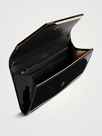Emmie Patent Leather Clutch