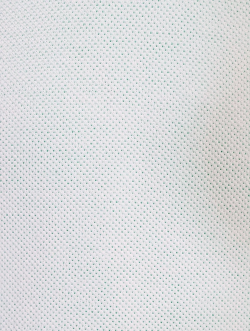 Flared Polo Mini Dress