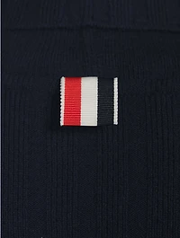 Wide-Rib Cashmere Turtleneck