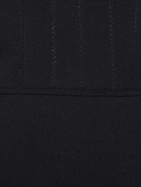 Pointelle Rib Short-Sleeve Cardigan